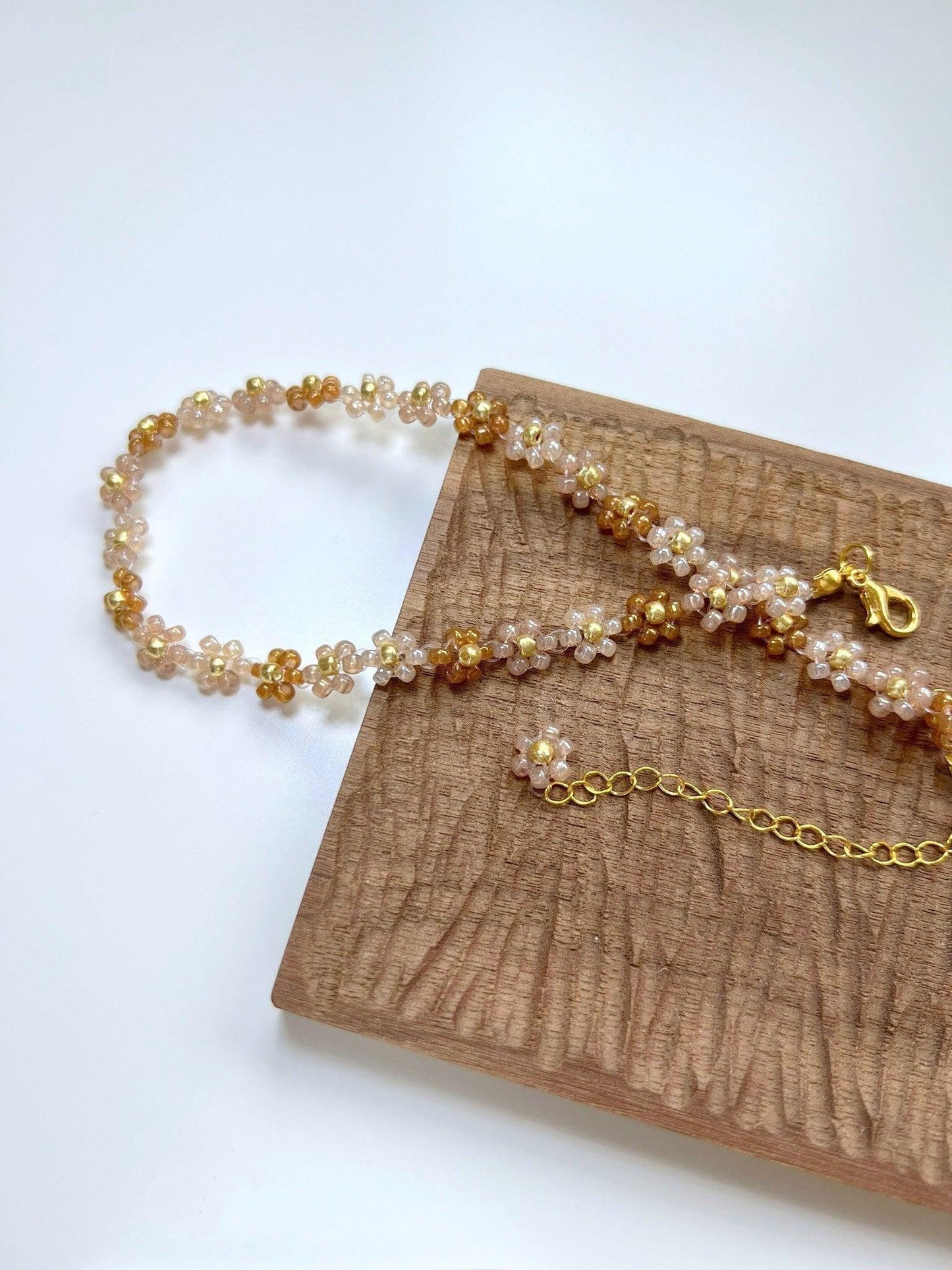 Caramel Toffee Necklace End.