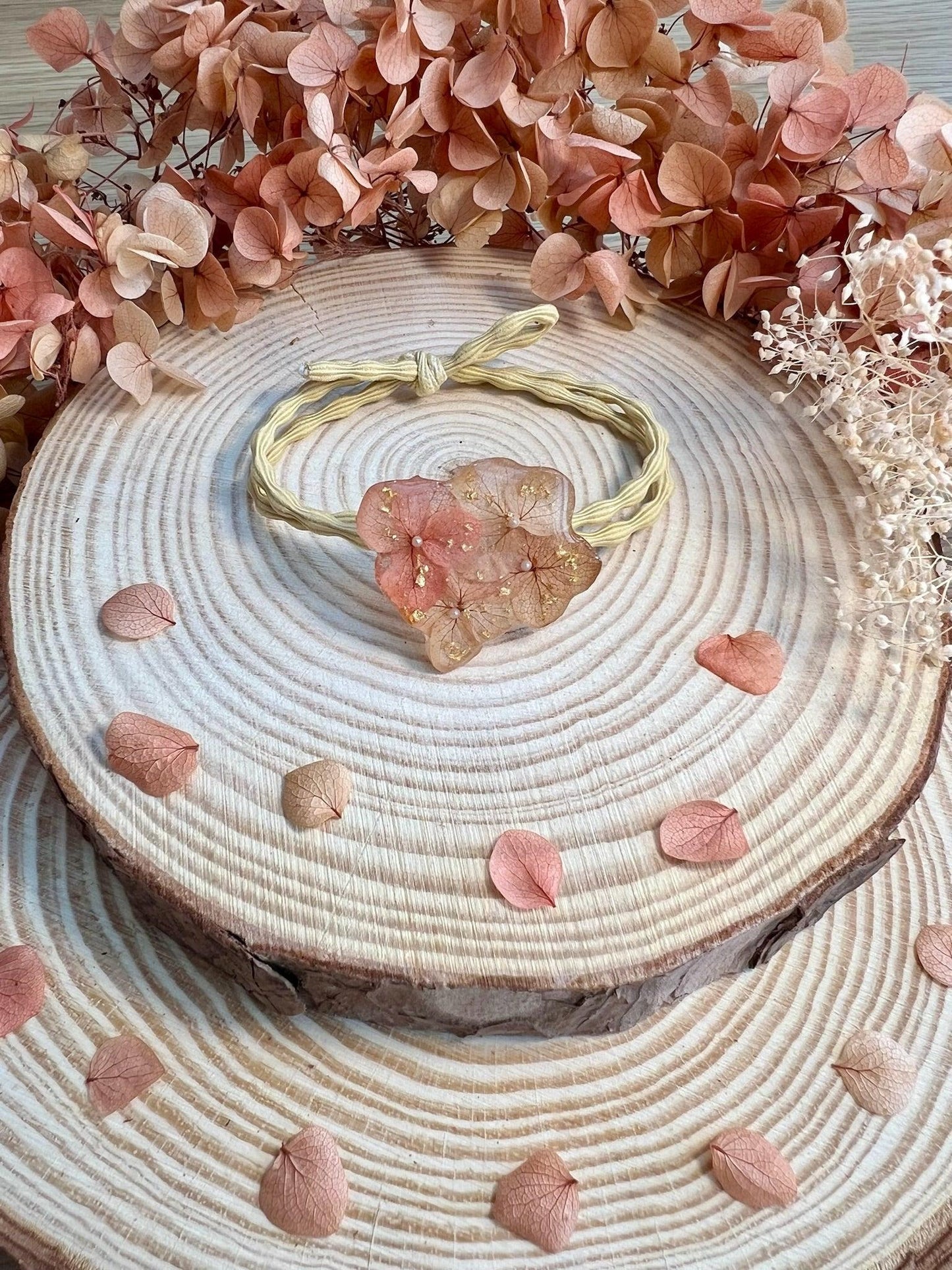 Cozy Fall Ponytail Holder Brown.