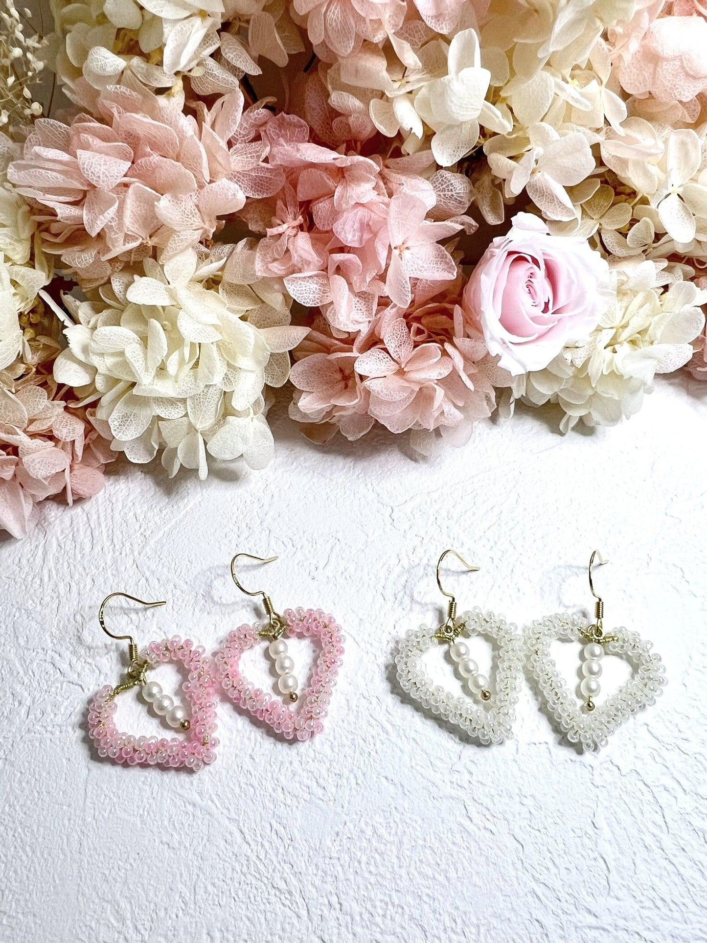 Cupid Love Earrings Separate.