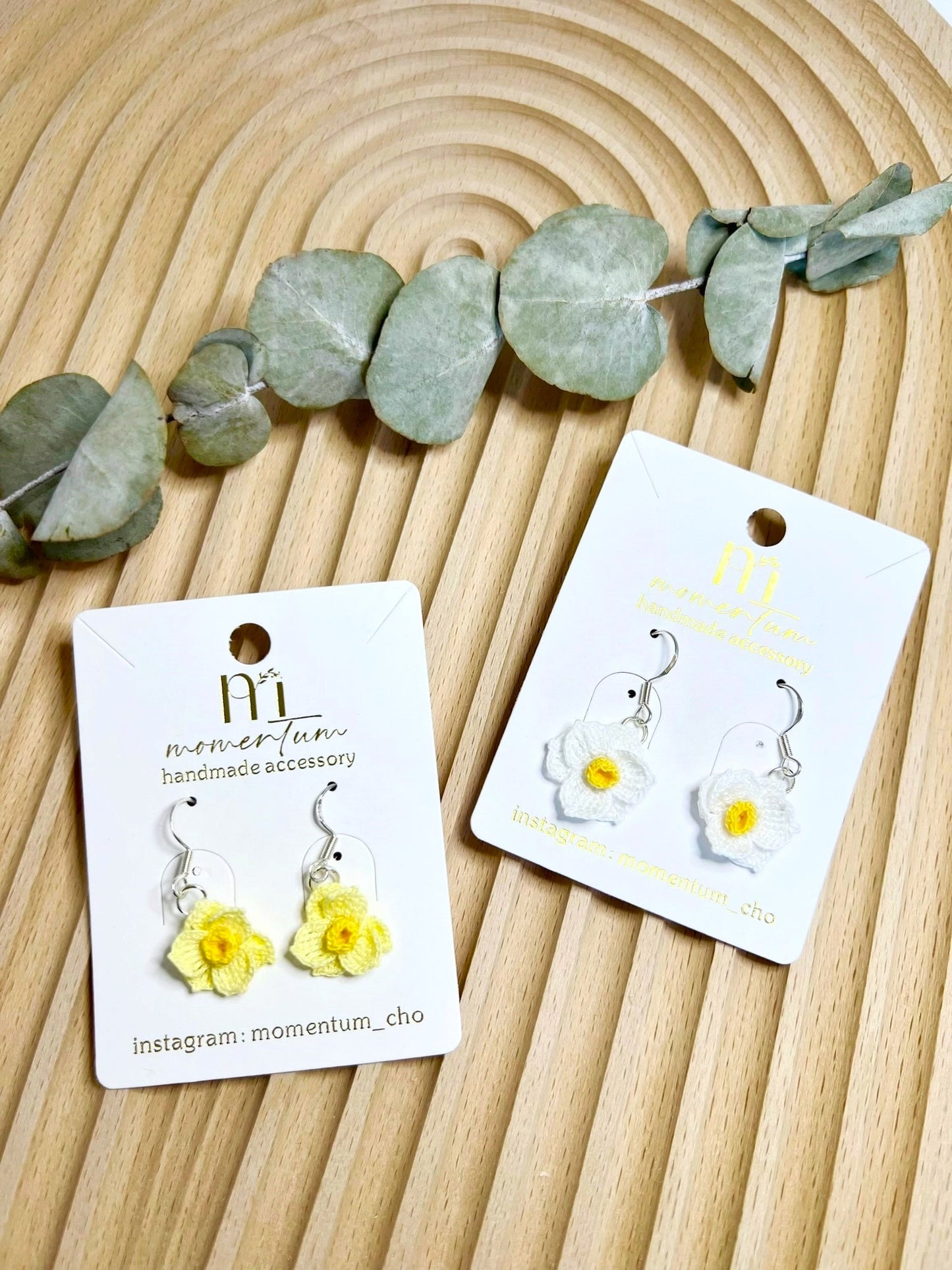 Daffodils Drops Earrings.