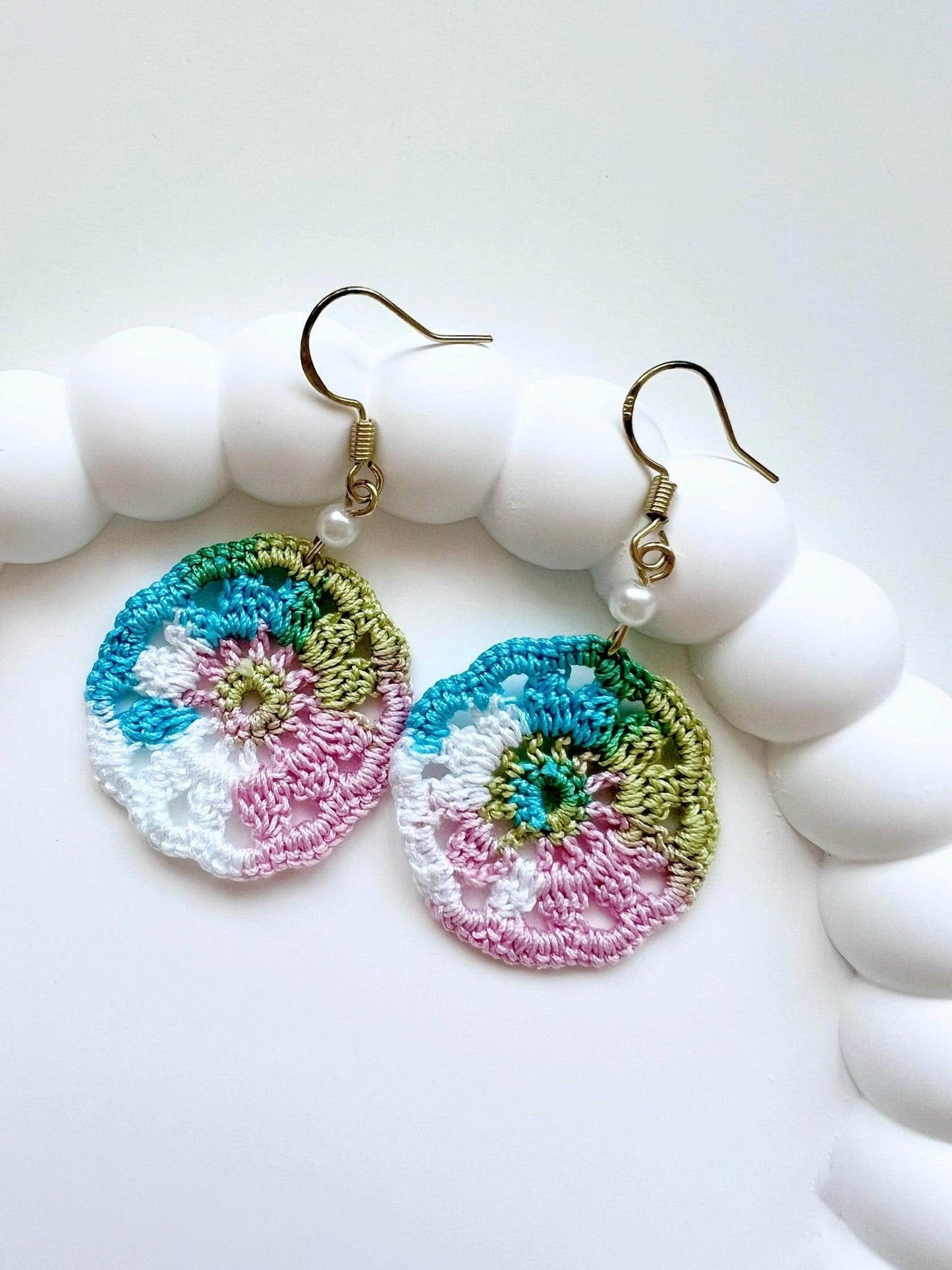 Dream Catchers Earrings Turquoise.