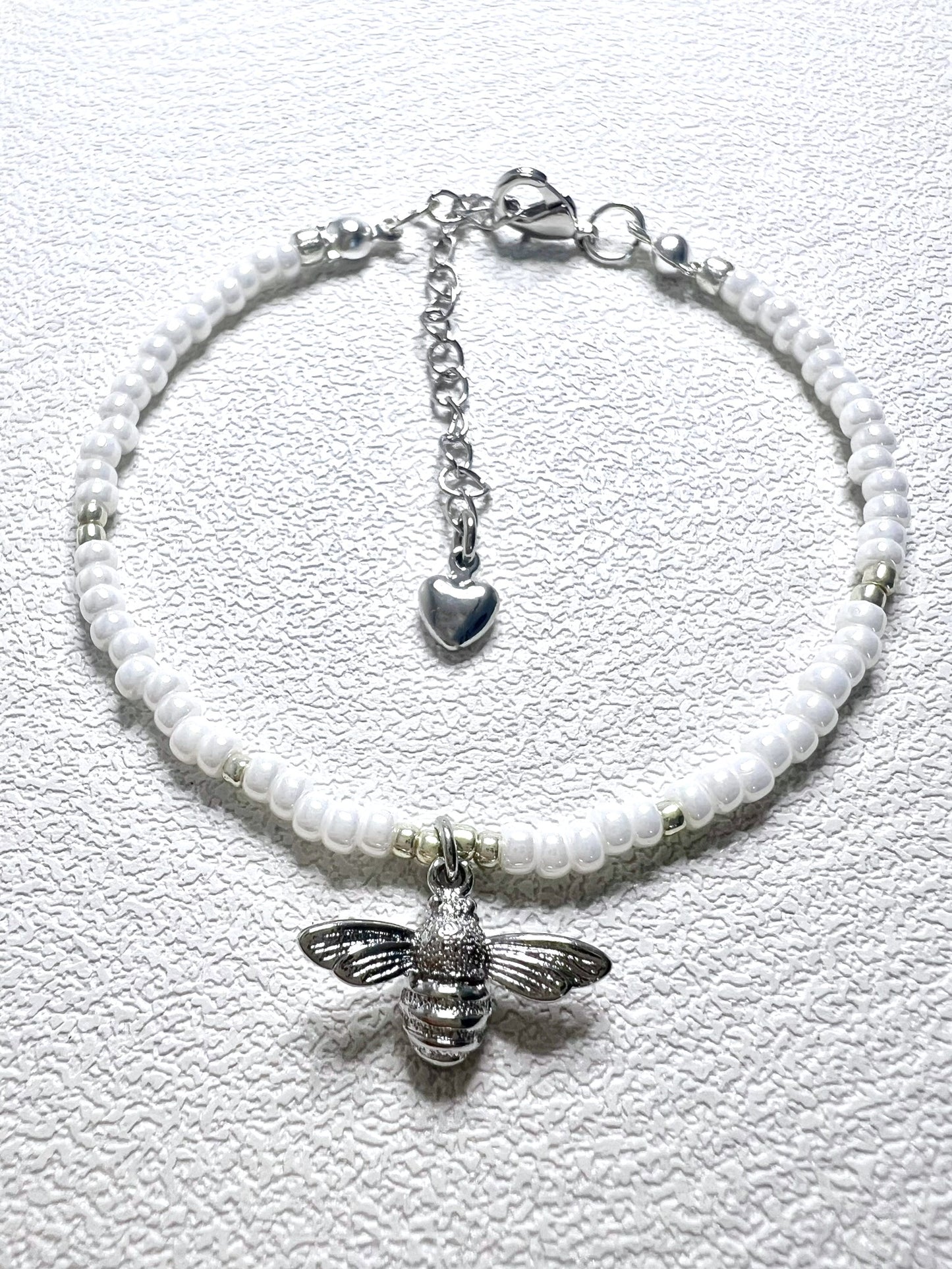 Manchester Bee Bracelets Silver.