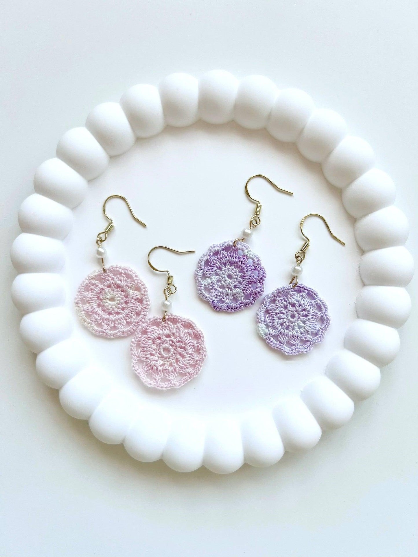 Pastel Dream Catchers Earrings.