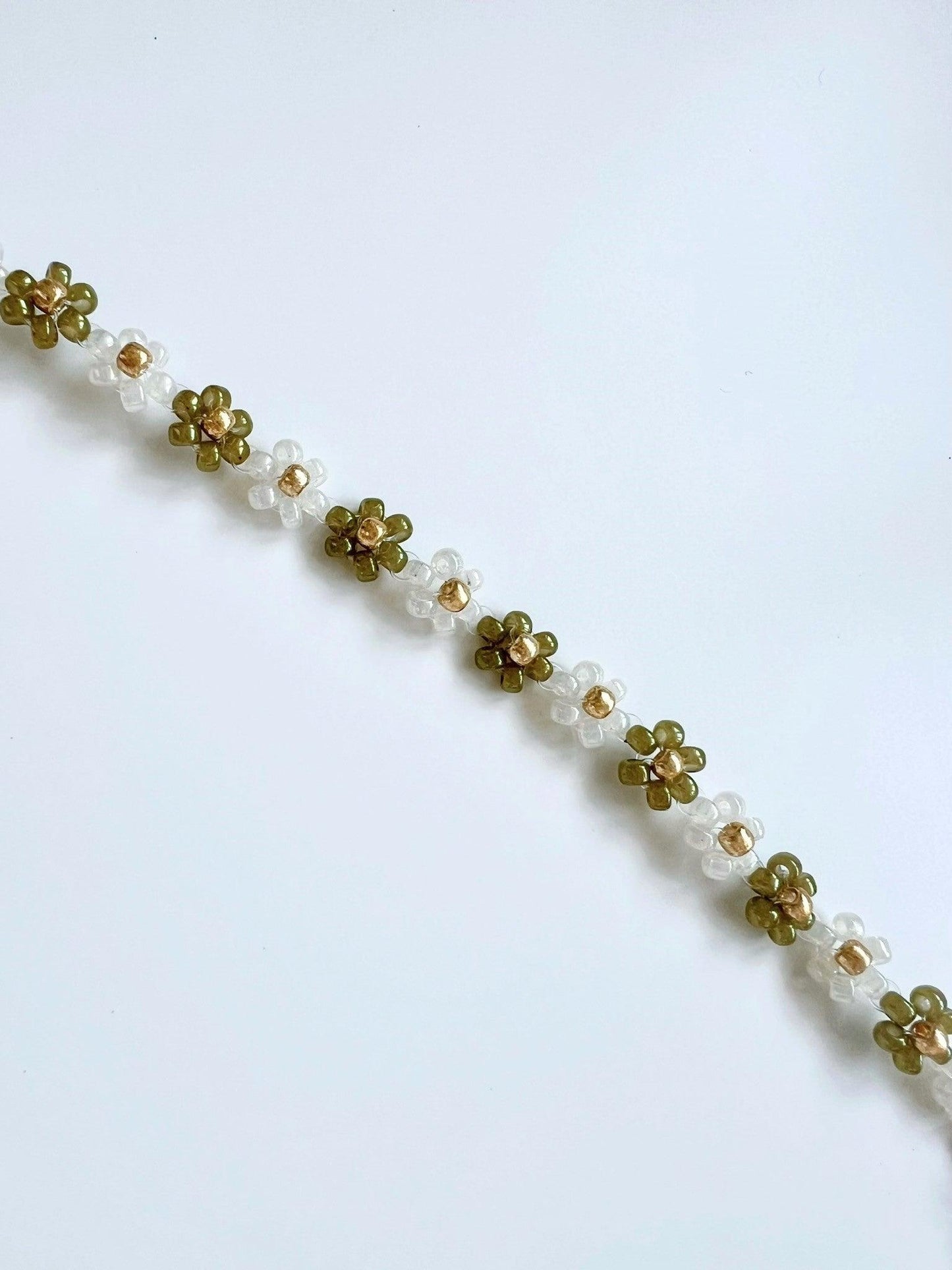 Pistachio n' Cream Bracelet Green.