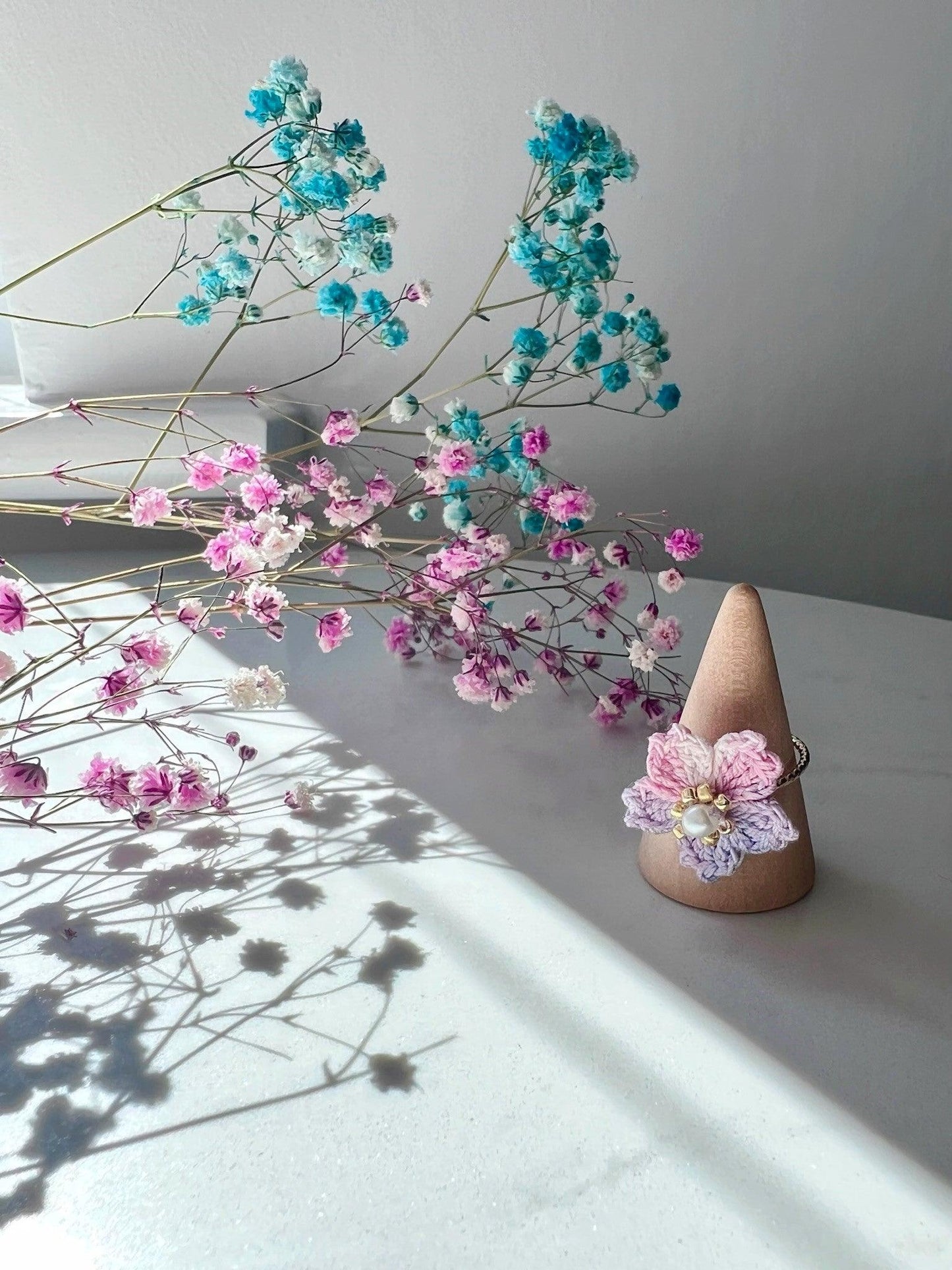 Sakura Whisper Ring Lilac.