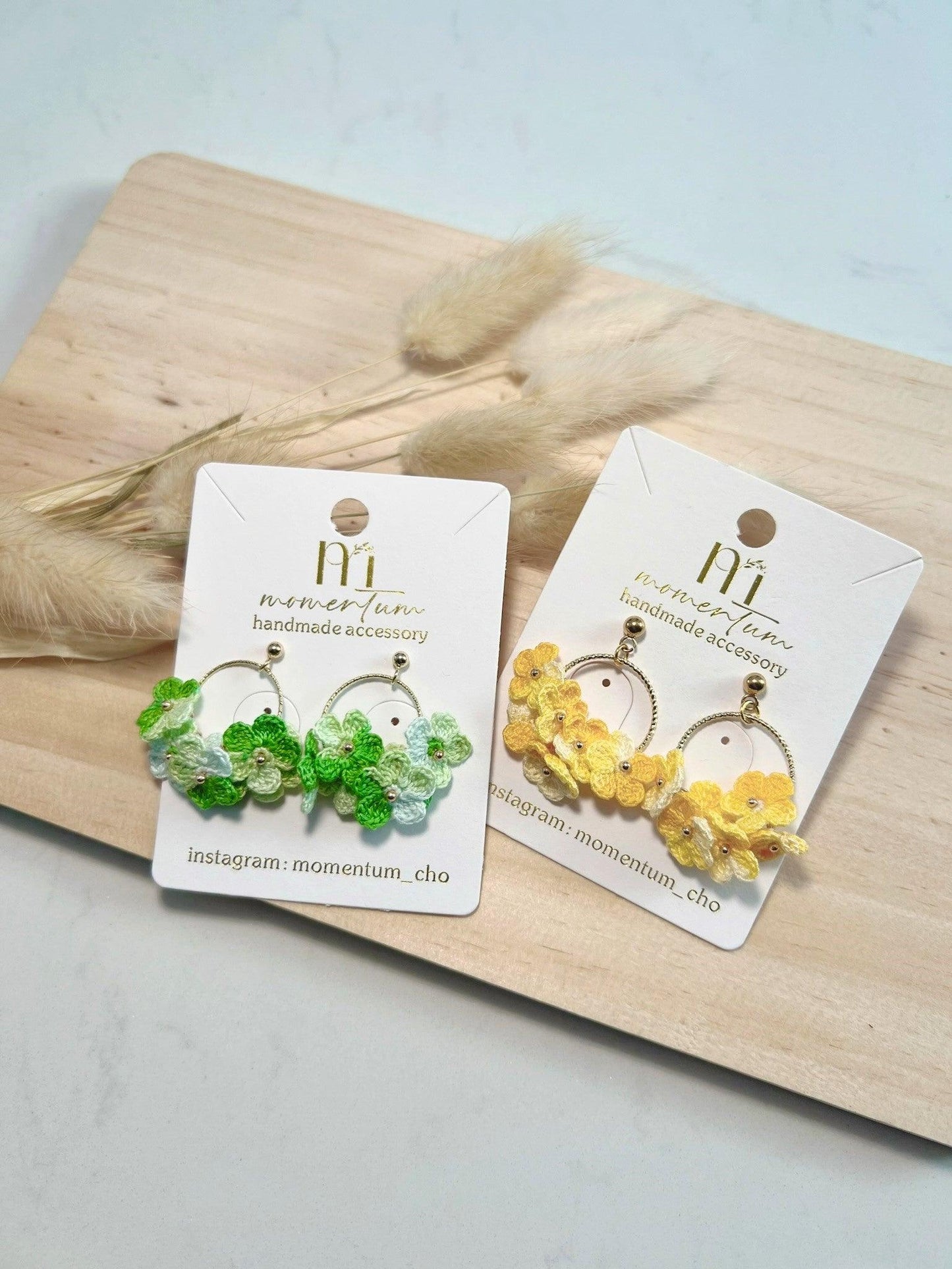 Spring Bloom Citrus Earring.