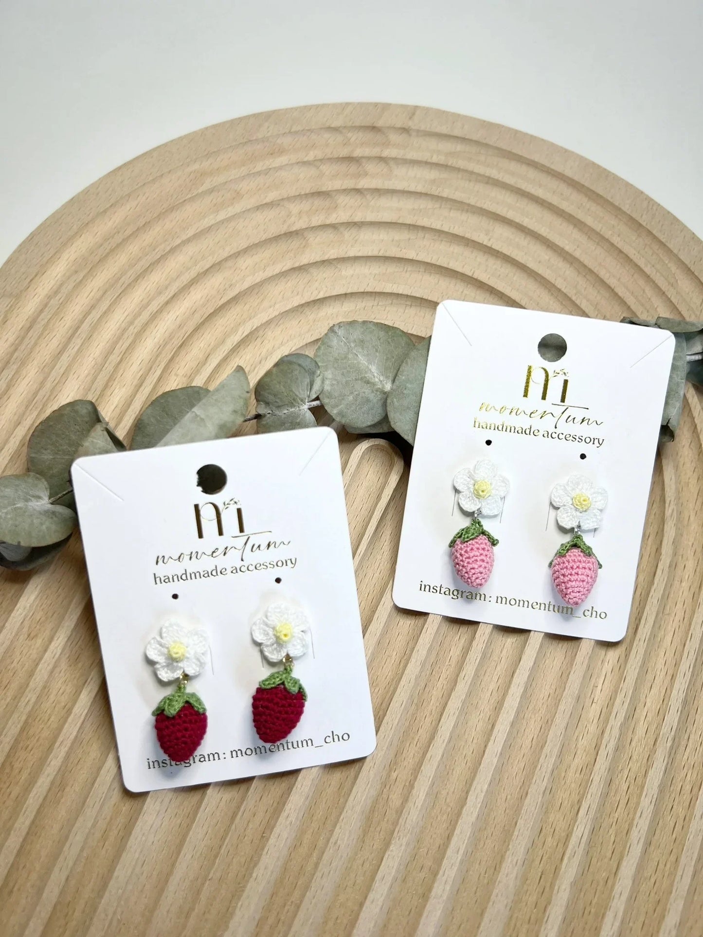 Strawberry Dream Earrings.