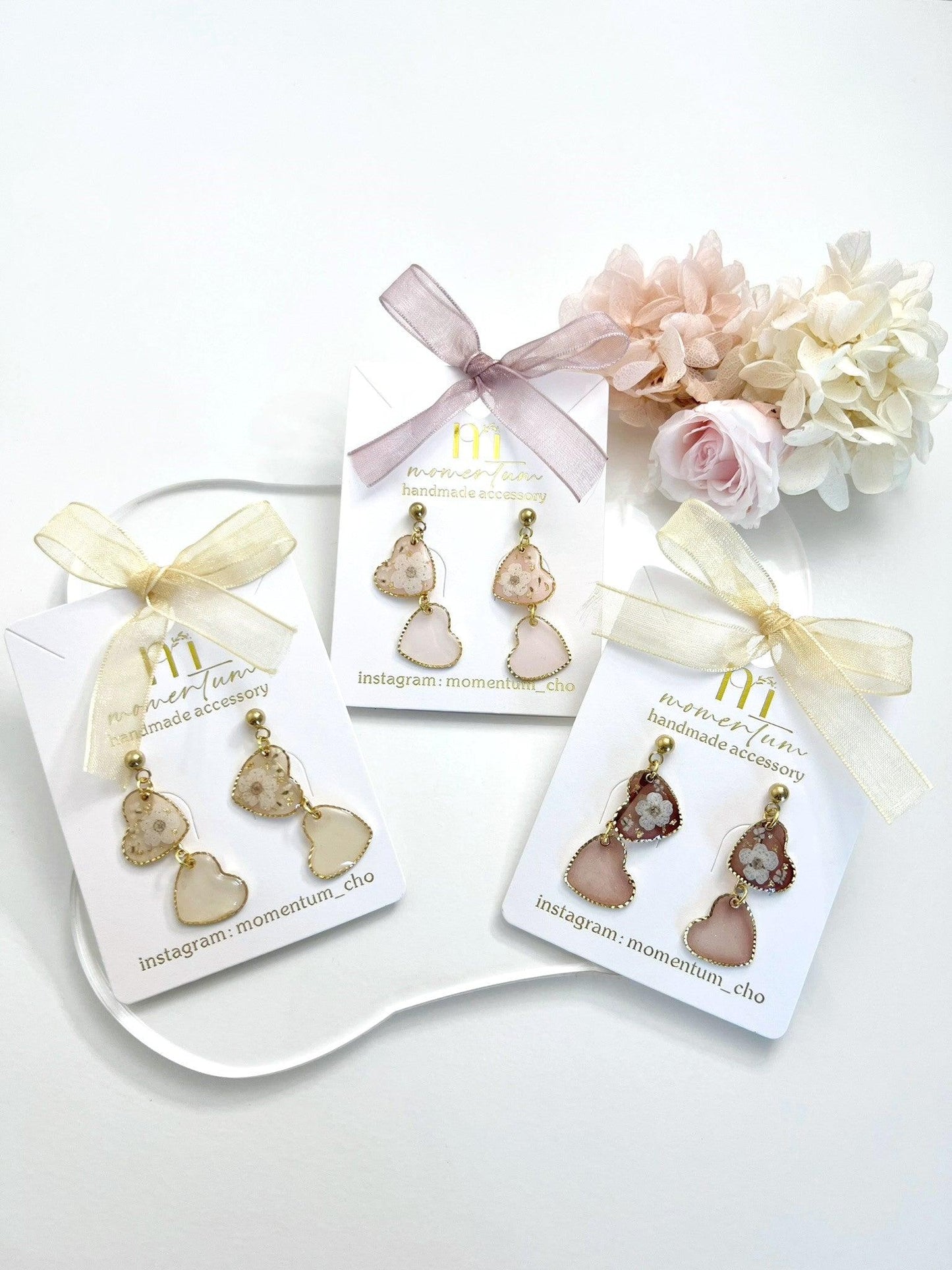 Tea For Two Earrings Card.