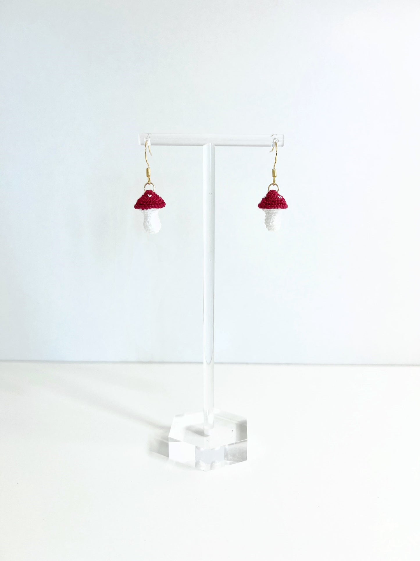 Whispers Of The Forest Earrings Red Demo.