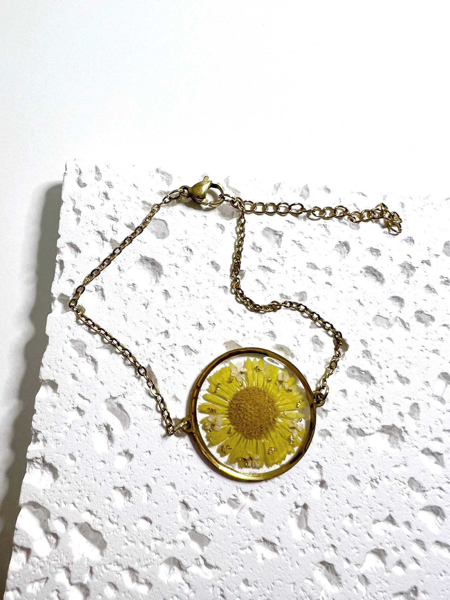 Antique Clock Bracelets Yellow.