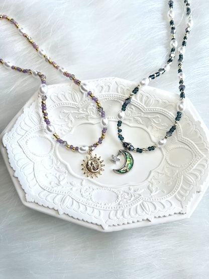 Celestial Tides Necklace.