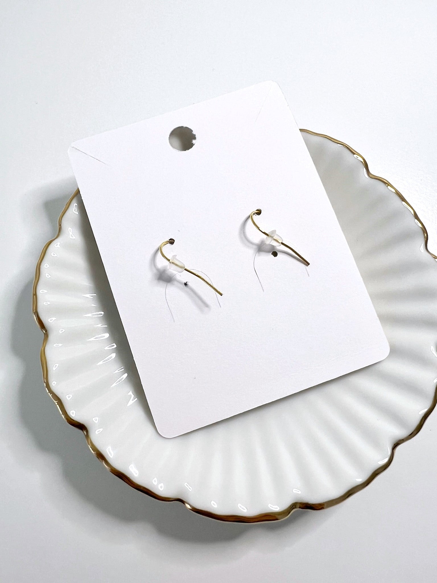 Cho's Park Earrings Back.