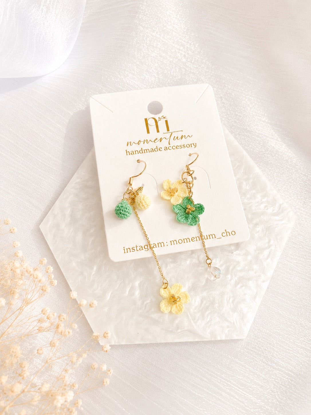 Citrus Symphony Earrings Show.