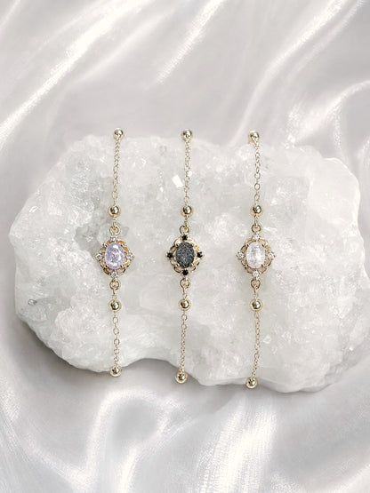 Crystal Snow Bracelets Group.