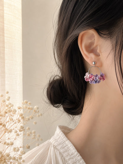 Doll's Dream Earrings Cotton Candy Model.
