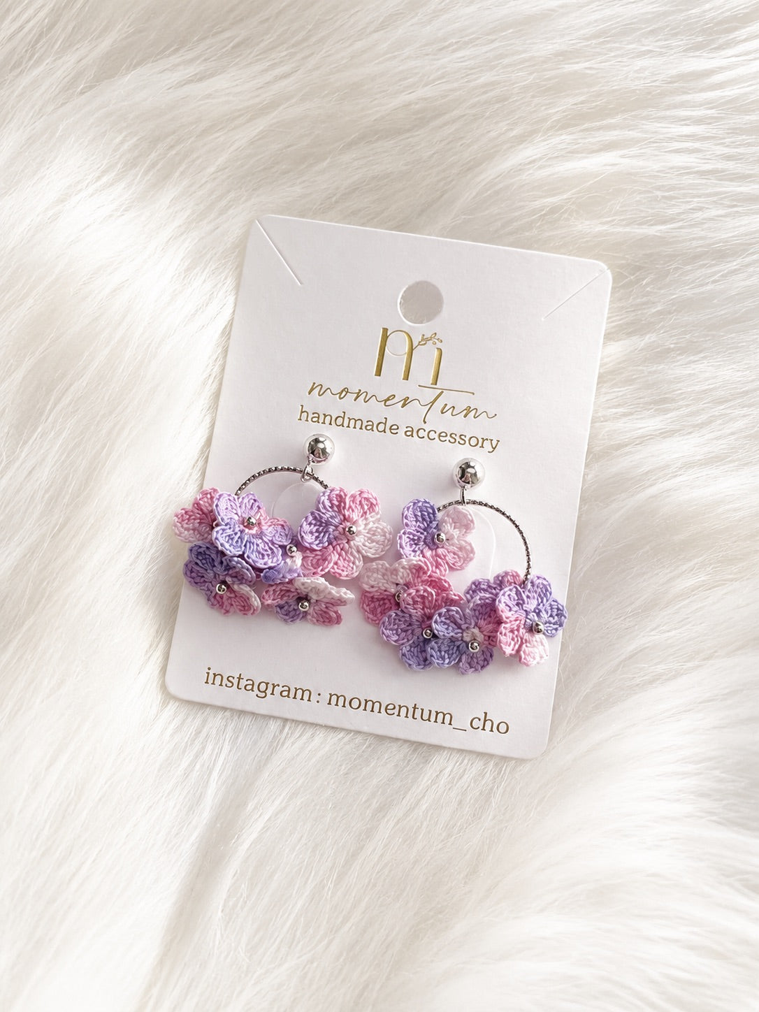 Doll's Dream Earrings Cotton Candy New.