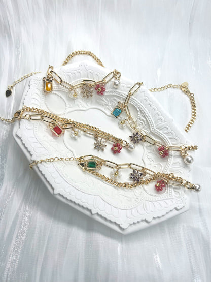 Glamorous Flapper Bracelets.