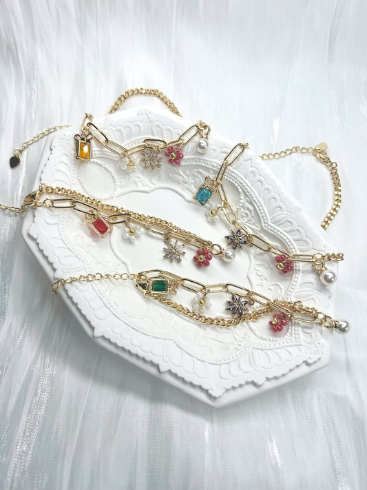 Glamorous Flapper Bracelets.