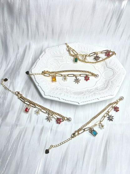 Glamorous Flapper Bracelets Group.