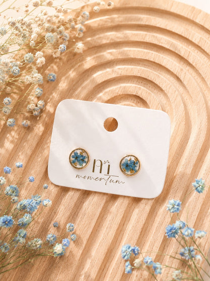 Kaleidoscope Earrings Blue.