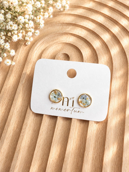 Kaleidoscope Earrings Mint.