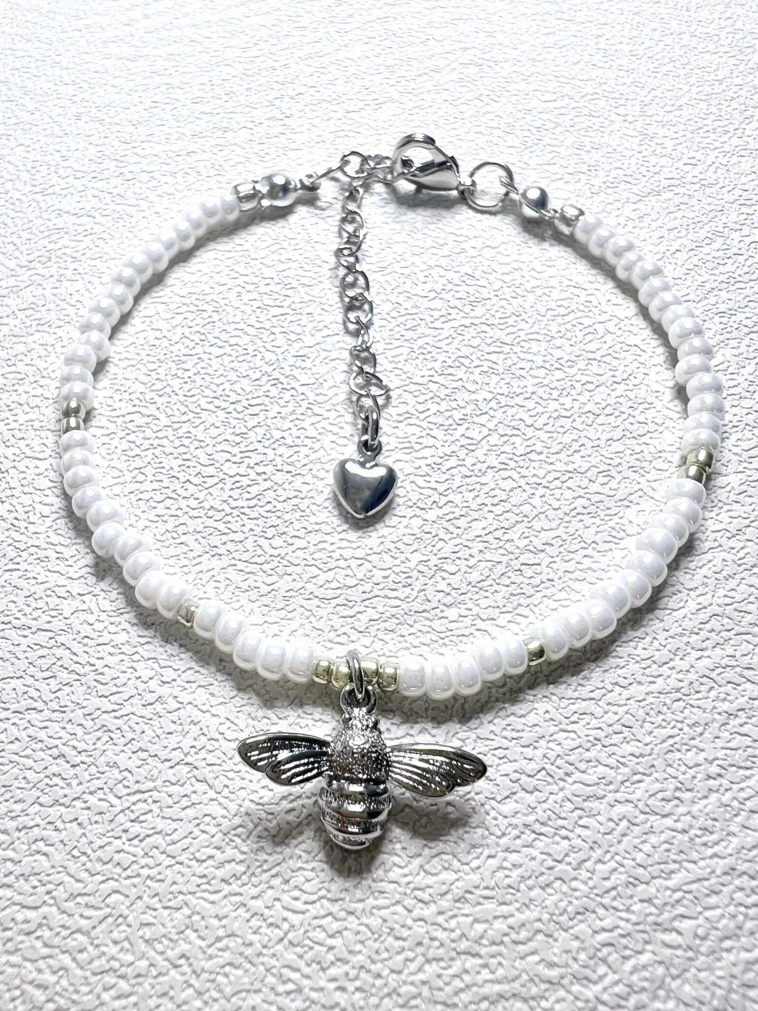 Manchester Bee Bracelets Silver.