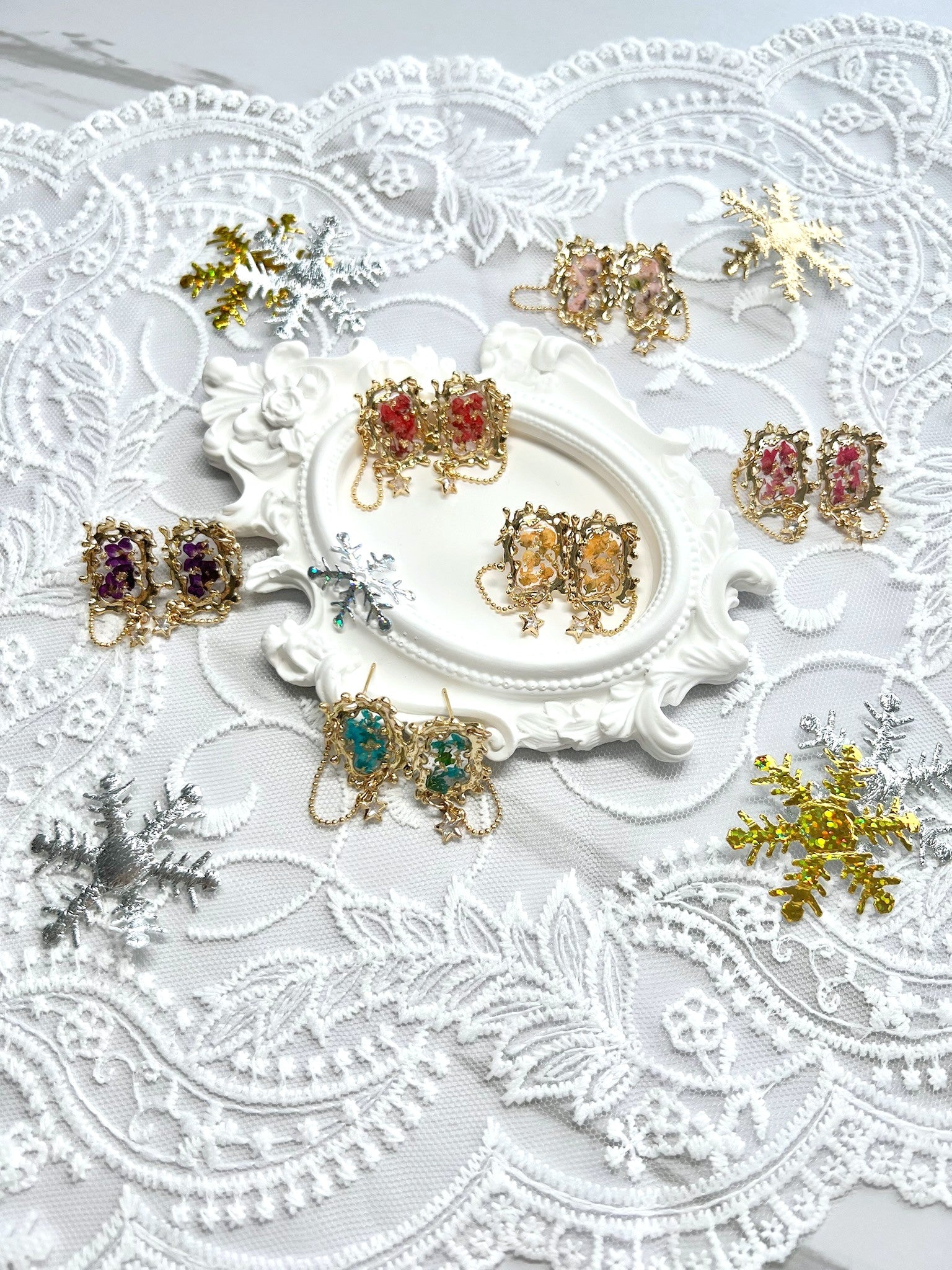 Masterpiece Earrings Group.