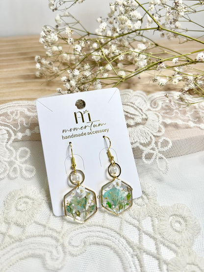 Moonwish Earrings Blue.