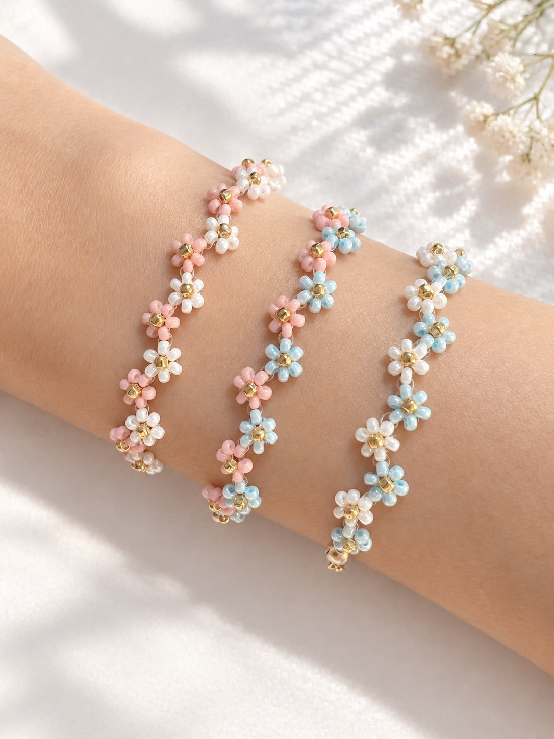 Petals in the Sky Bracelets Demo.