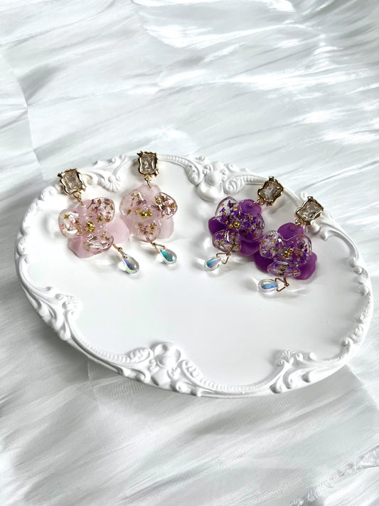 Rainlight Flora Earrings Group.