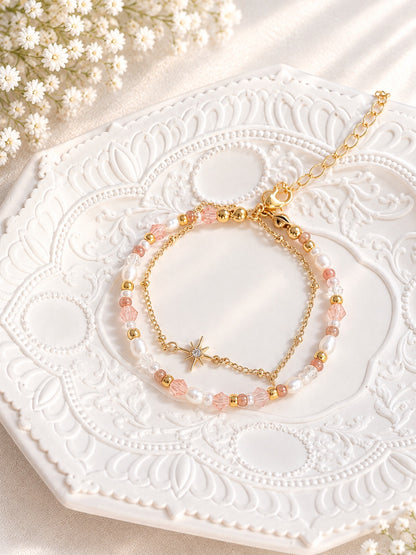 Rocaille Royale Bracelets Brown.