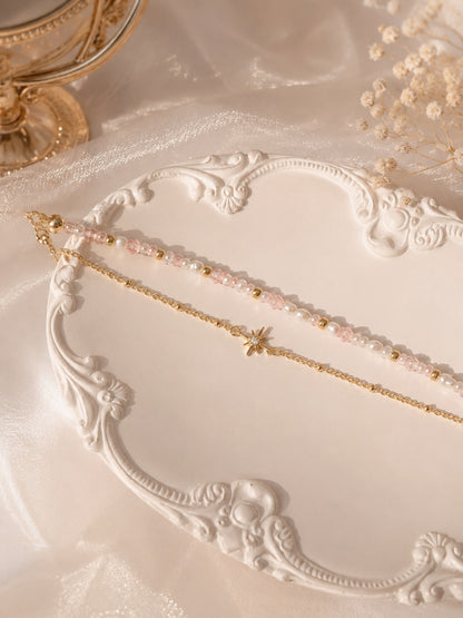 Rocaille Royale Bracelets Pink.
