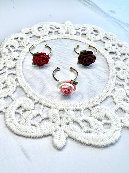 Rosé Lover Set Ring.