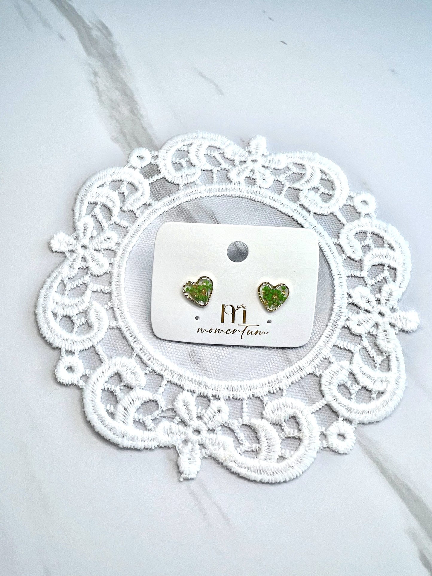 Stardust Earring Green.