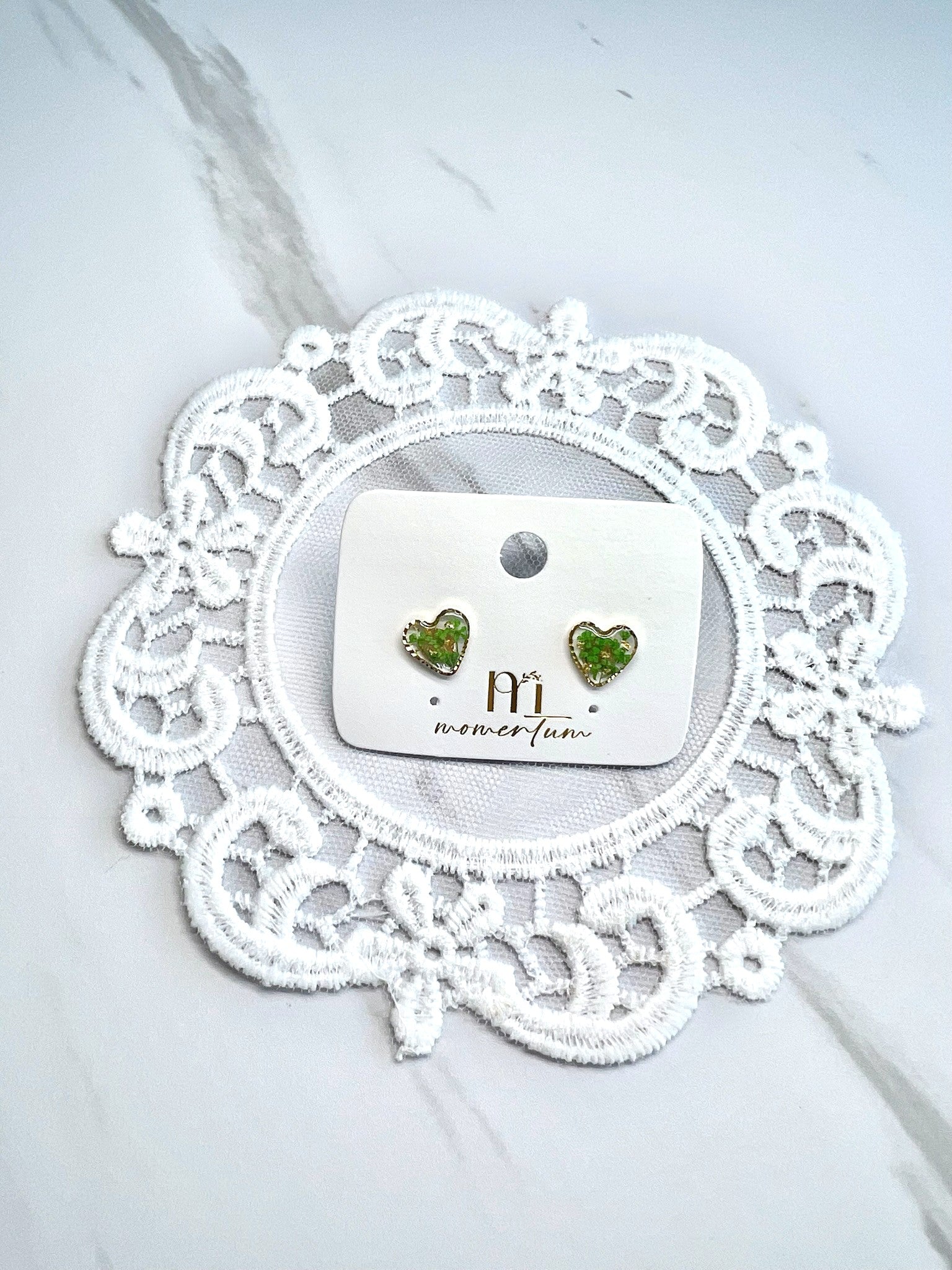 Stardust Earring Green.