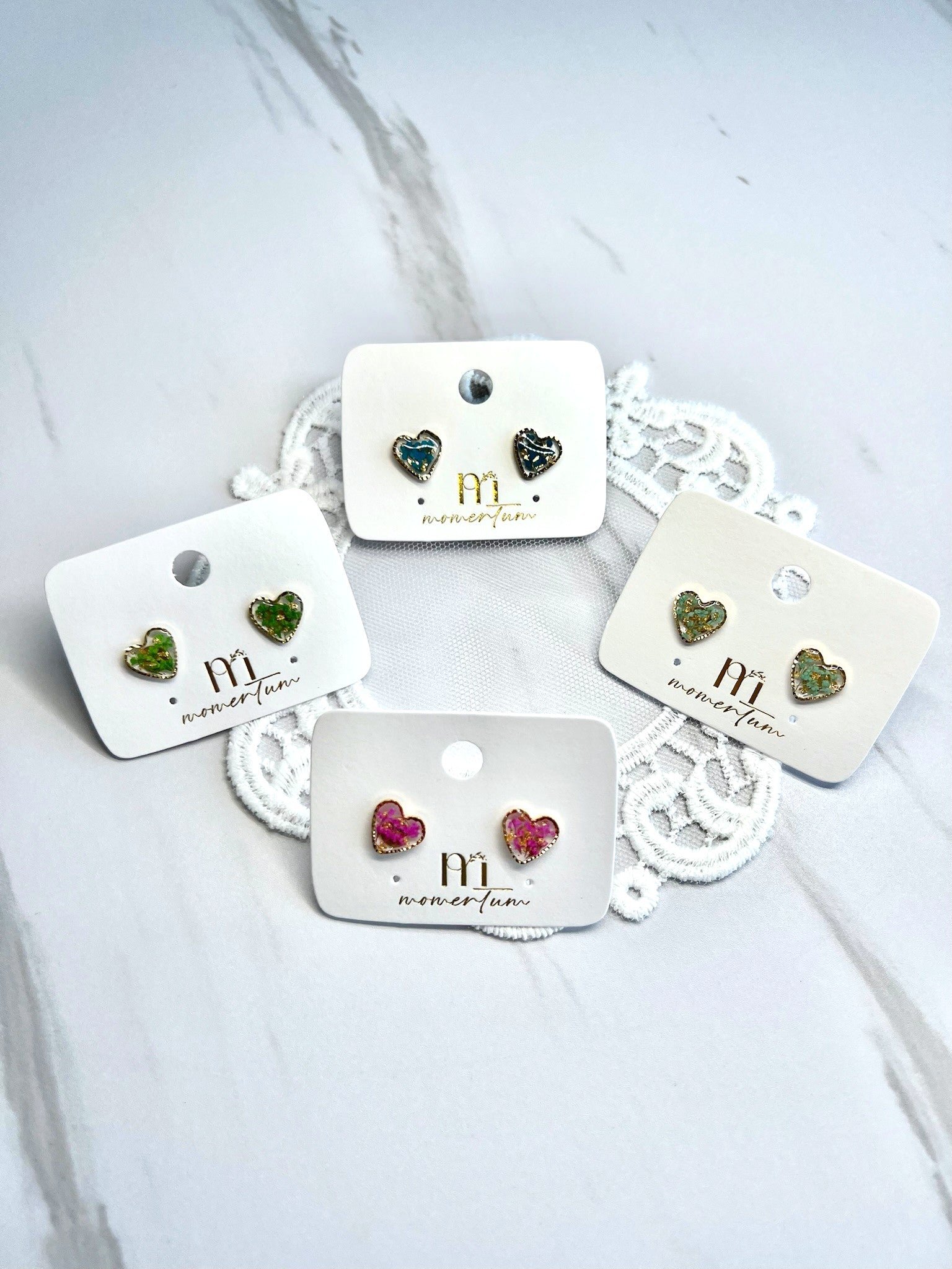 Stardust Earring Group of Four.