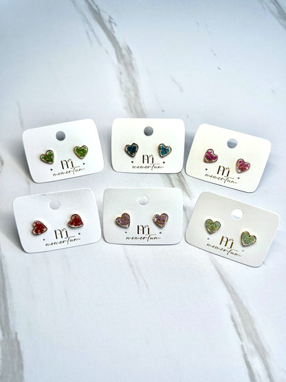 Stardust Earring Group of Six.