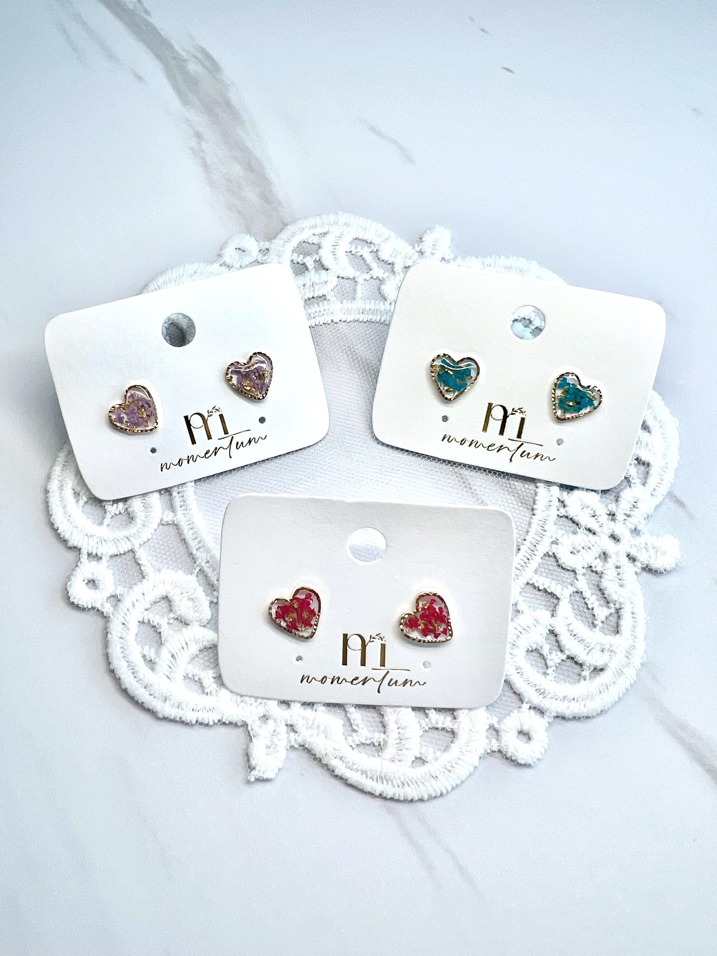 Stardust Earring Group of Three.