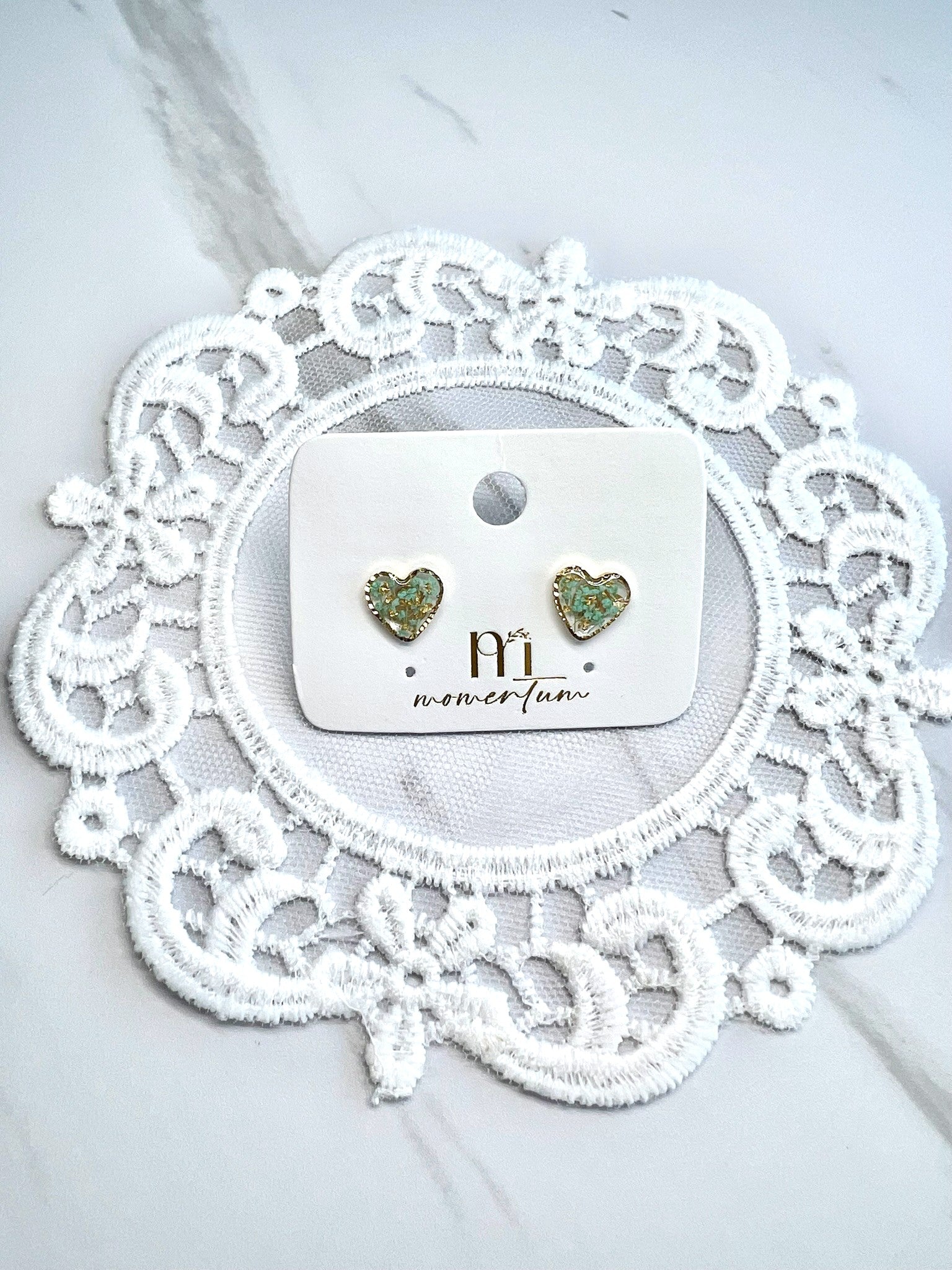 Stardust Earring Mint.