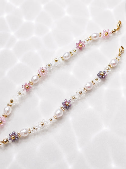Starlit Nebulae Bracelets Pink Group.