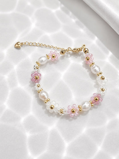 Starlit Nebulae Bracelets Pink.