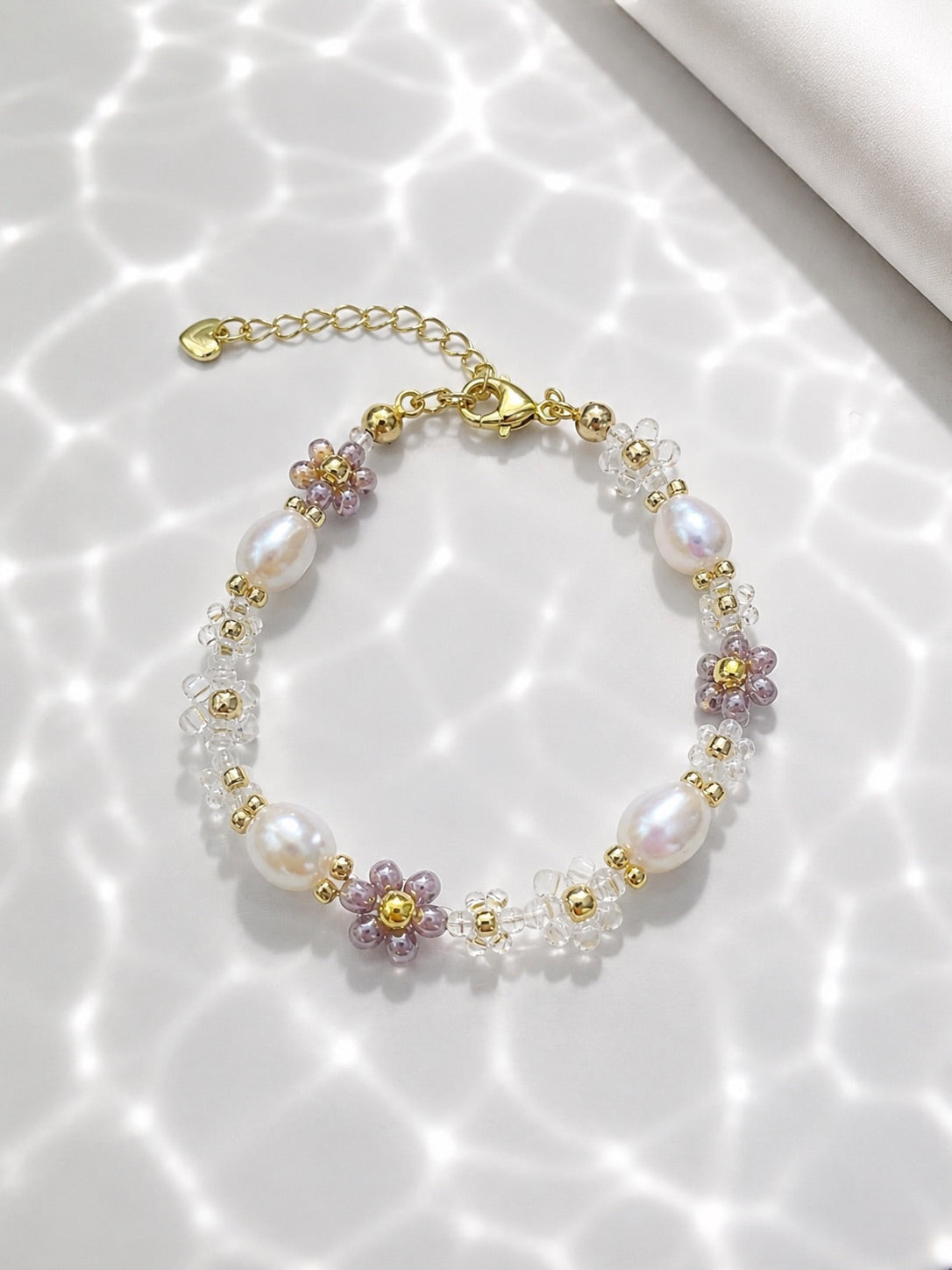 Starlit Nebulae Bracelets Purple.
