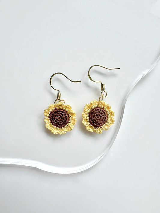 Sunflower Earrings.