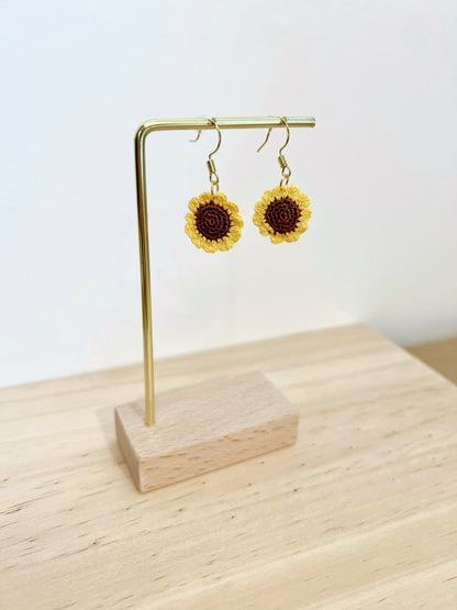 Sunflower Earrings Demo.