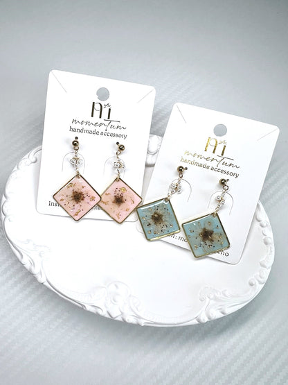 Ume Blossom Earrings Card.