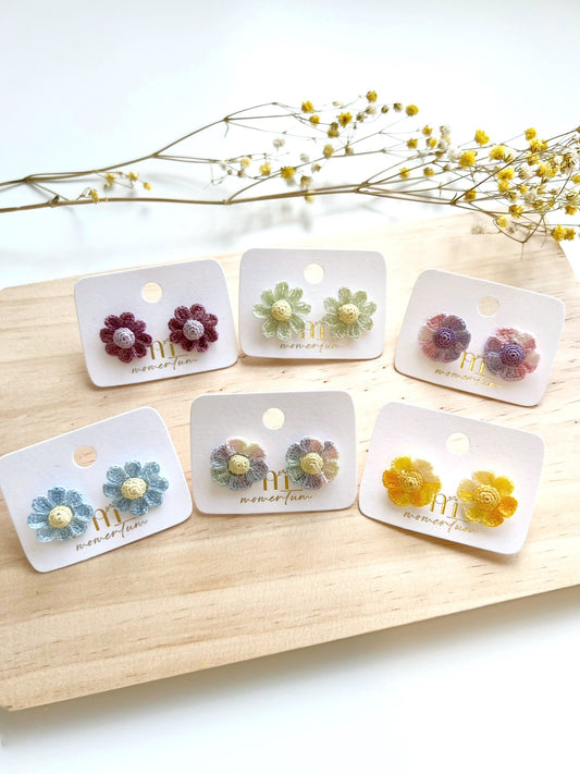 Wild Daisy Earrings.
